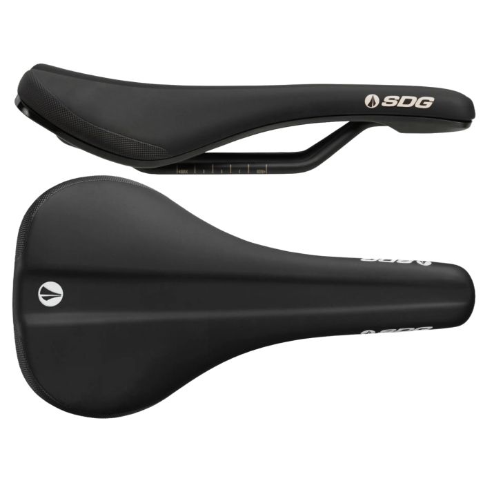 Tweeks Cycles SDG Bel Air V3 Steel Saddle - Black | Clearance section. 365 day returns, 0% finance & FREE delivery over £50