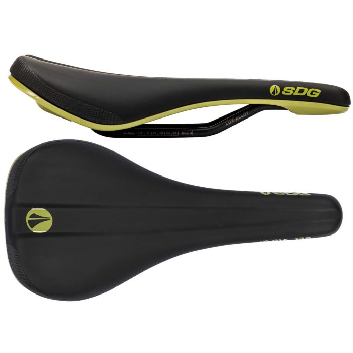 Tweeks Cycles SDG Bel Air V3 Lux-Alloy Saddle - Olive / Black | Clearance section. 365 day returns, 0% finance & FREE delivery over £50