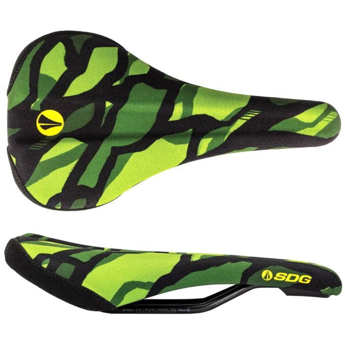 Tweeks Cycles SDG Bel Air V3 Lux-Alloy Terra Firma Saddle - Hasie Green | Clearance section. 365 day returns, 0% finance & FREE delivery over £50