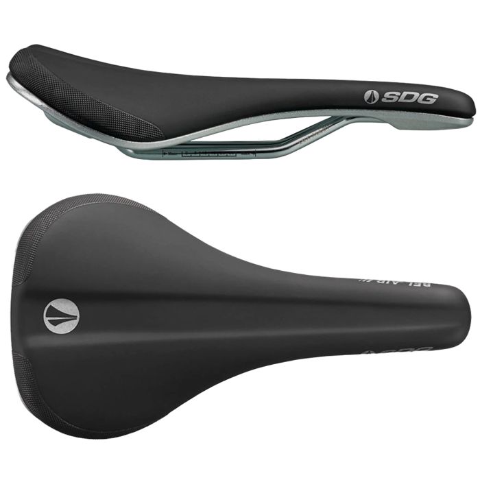 Tweeks Cycles SDG Bel Air V3 Galactic Lux-Alloy Saddle - Black,silver | Clearance section. 365 day returns, 0% finance & FREE delivery over £50