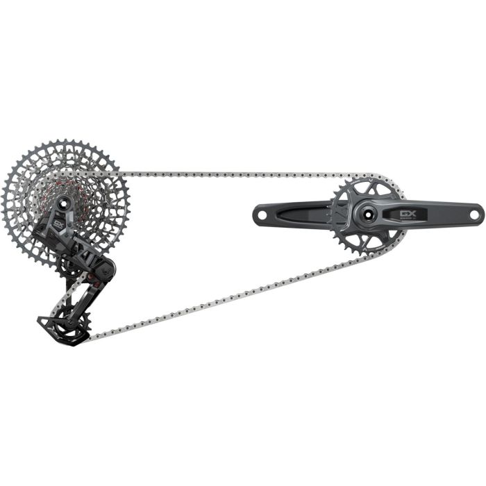 Tweeks Cycles SRAM GX T-Type Eagle Transmission AXS Groupset - 165mm | Clearance section. 365 day returns, 0% finance & FREE delivery over £50