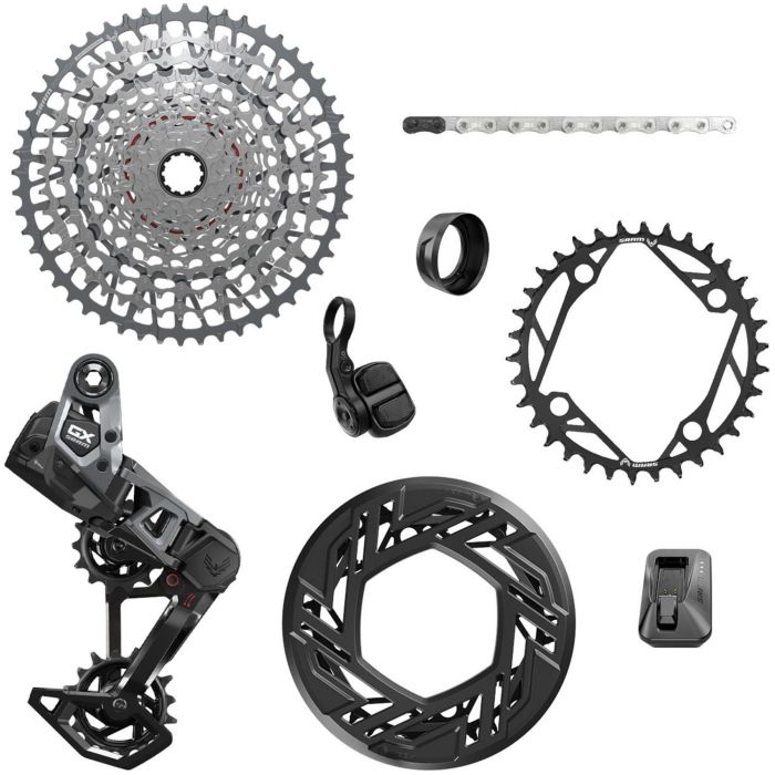 Tweeks Cycles SRAM GX T-Type Eagle E-MTB Transmission AXS Groupset - 104 BCD | Clearance section. 365 day returns, 0% finance & FREE delivery over £50