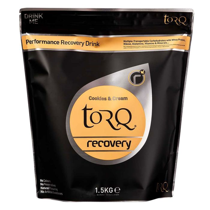 Tweeks Cycles Torq Recovery Drink 1.5kg - Cookies and Cream | Clearance section. 365 day returns, 0% finance & FREE delivery over £50