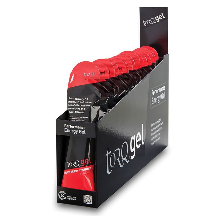 Tweeks Cycles Torq Energy Gel 15 x 45g - Strawberry Yoghurt | Clearance section. 365 day returns, 0% finance & FREE delivery over £50
