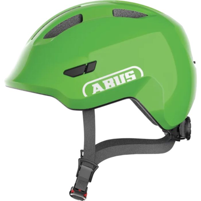 Tweeks Cycles Abus Smiley 3.0 Kids Helmet - Shiny Green, Medium | Clearance section. 365 day returns, 0% finance & FREE delivery over £50