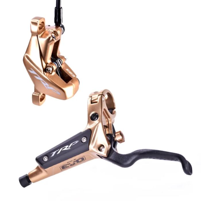 Tweeks Cycles TRP DH-R EVO Hydraulic Disc Brake - Left HandGold | Clearance section. 365 day returns, 0% finance & FREE delivery over £50