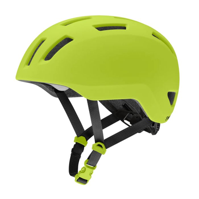 Smith Transit Jr. MIPS Helmet - Matte Lectric Lime, YXS (48-52cm)