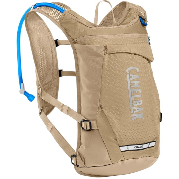 Tweeks Cycles Camelbak Chase Adventure 8 Hydration Vest With Crux 2L Reservoir - Moondust | Clearance section. 365 day returns, 0% finance & FREE delivery over £50