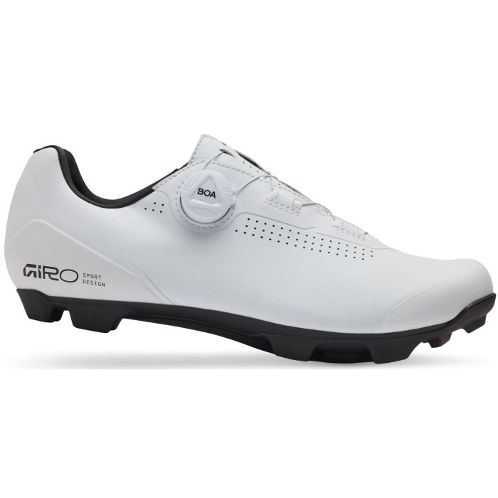 Tweeks Cycles Giro Cadet XC Shoes - White, 44 | Clearance section. 365 day returns, 0% finance & FREE delivery over £50