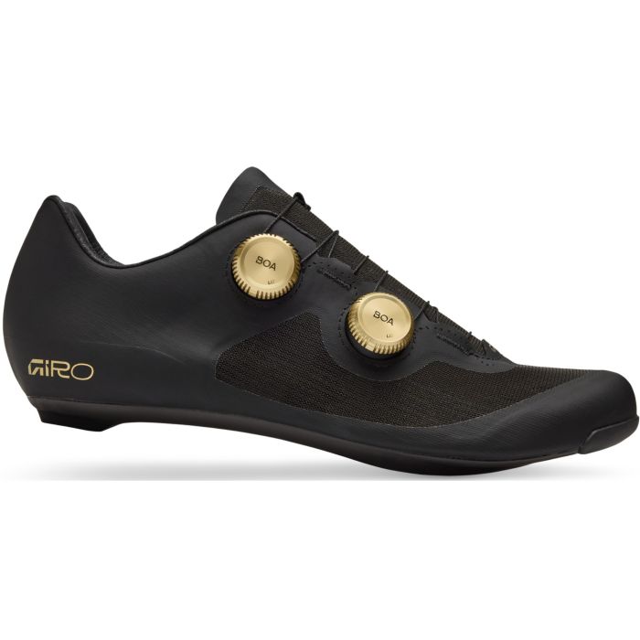 Tweeks Cycles Giro Imperial II Shoes - Black / Gold, 43 | Clearance section. 365 day returns, 0% finance & FREE delivery over £50