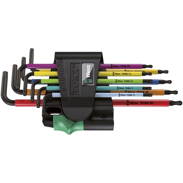 Tweeks Cycles Wera Multicolour Torx Key Set 967 SPKL/9BO - 073599 | Clearance section. 365 day returns, 0% finance & FREE delivery over £50