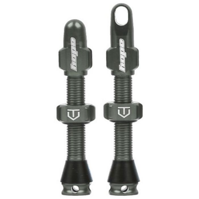 Tweeks Cycles Hope Tubeless Valve - Pair - Smoke, 60mm | Clearance section. 365 day returns, 0% finance & FREE delivery over £50