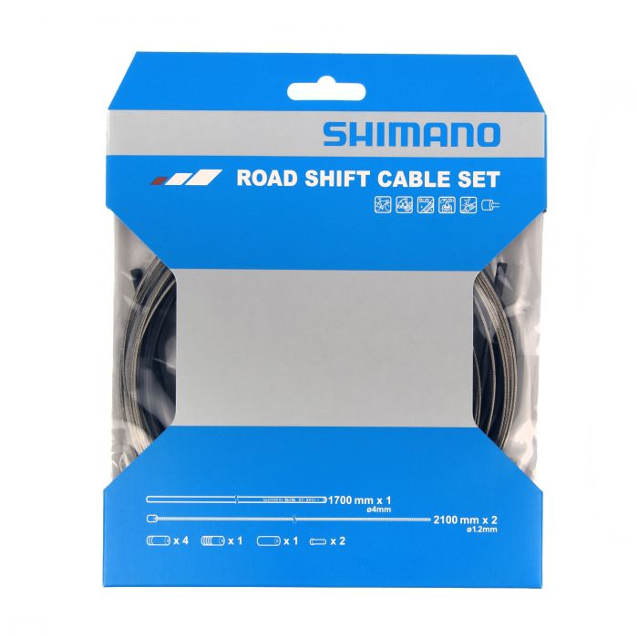 Tweeks Cycles Shimano Road Gear Cable Set - With Stainless Inner Wire | Clearance section. 365 day returns, 0% finance & FREE delivery over £50