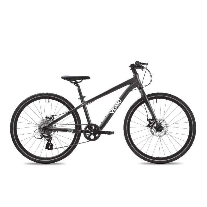 Tweeks Cycles "YOMO 24" Kids Bike" - Dark Grey | Clearance section. 365 day returns, 0% finance & FREE delivery over £50