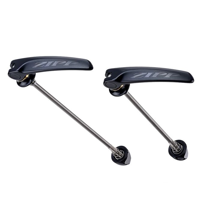 Tweeks Cycles Zipp Tangente Stainless Steel Quick Release Skewers - Black, 100 / 130mm | Clearance section. 365 day returns, 0% finance & FREE delivery over £50