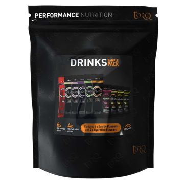 Torq Sample Pouch Pack 10 Energy & Hydration Drinks