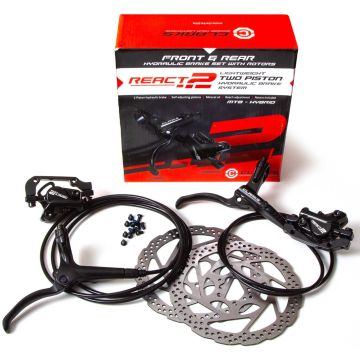 Clarks React 2 Piston Hydraulic Brake Set