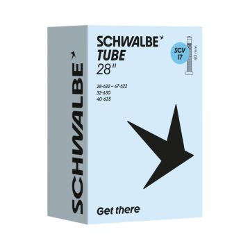 Schwalbe SCV17 700c Clik Valve Inner Tube