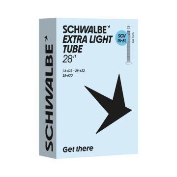 Schwalbe SCV15 700c Clik Valve Extra Light Inner Tube
