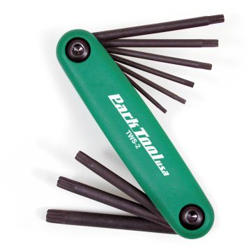Park Tool TWS2C - Fold Up Torx Wrench Set - T7 To T40
