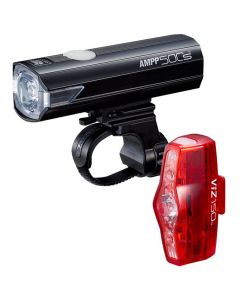 Cateye AMPP 500S & VIZ 150 USB-C Light Set