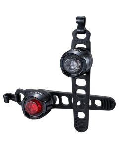 Cateye ORB Rechargeable Bike Light Set