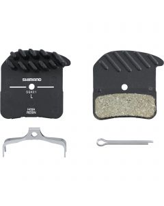Shimano H03A Resin Disc Brake Pads - With Cooling Fins