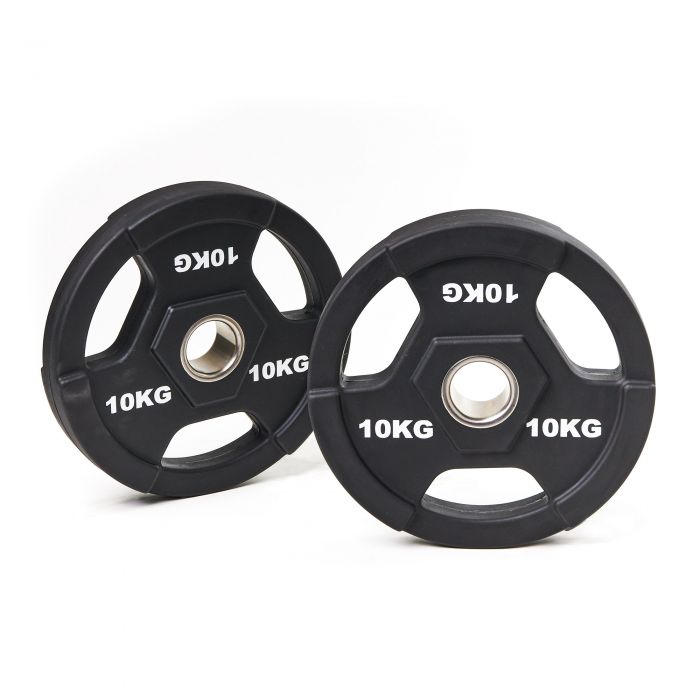 Tweeks Cycles Athletic Vision PU Coated Olympic Weight Plates - 10kg