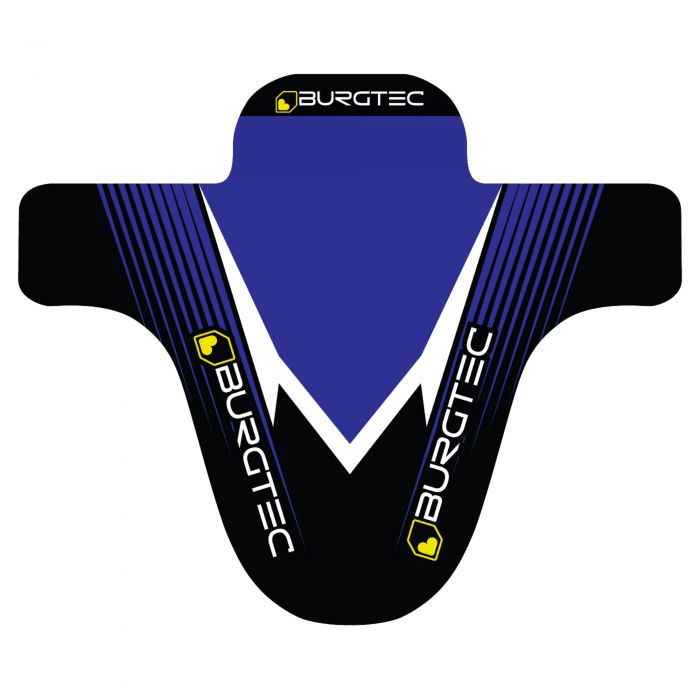 Image of Burgtec Moto Mudguard - Blue / Black