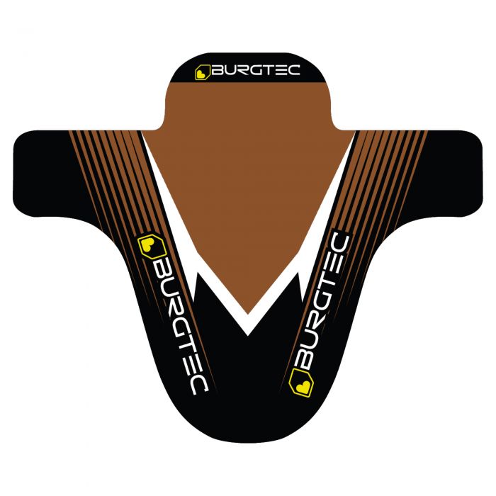 Burgtec Moto Mudguard - Brown / Black