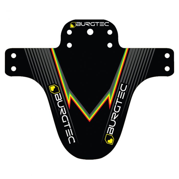 Burgtec Moto Mudguard - Rasta