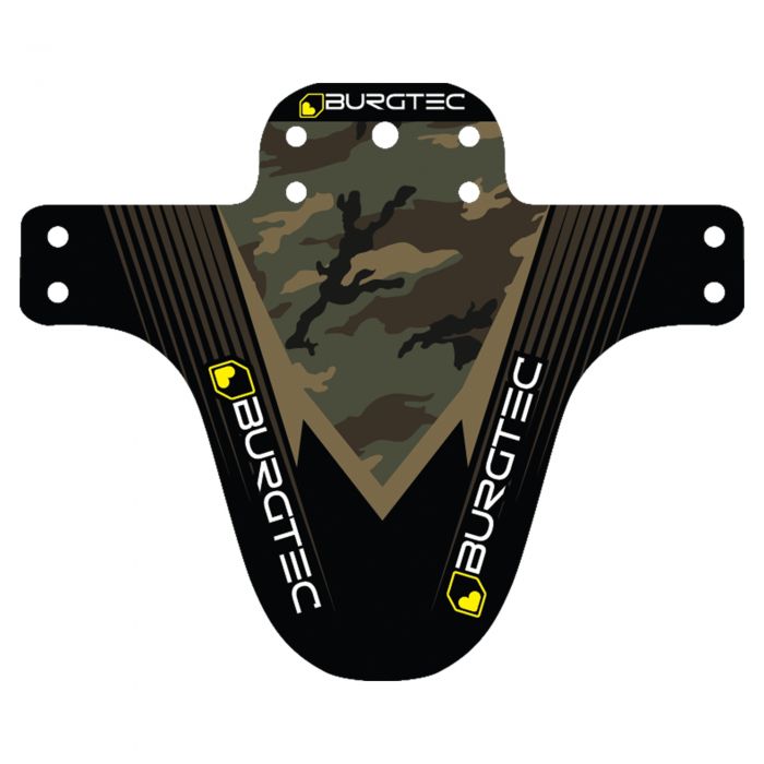 Burgtec Moto Mudguard - Camo / Black