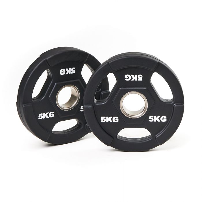 Tweeks Cycles Athletic Vision PU Coated Olympic Weight Plates - 5kg | Clearance section. 365 day returns, 0% finance & FREE delivery over £50