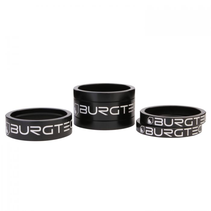 Image of Burgtec Stem Spacer Kit - Burgtec Black