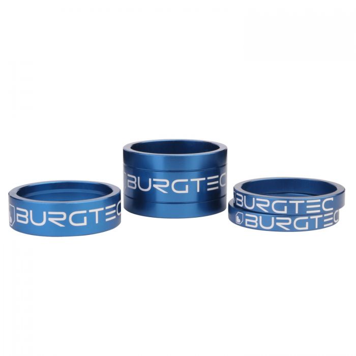 Image of Burgtec Stem Spacer Kit - Deep Blue
