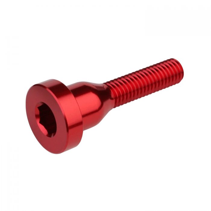 Tweeks Cycles Burgtec Top Cap Bolt - Race Red | Clearance section. 365 day returns, 0% finance & FREE delivery over £50