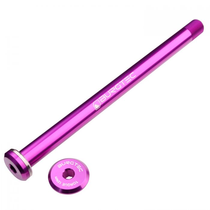 Image of Burgtec Santa Cruz Rear Axle - Purple Rain