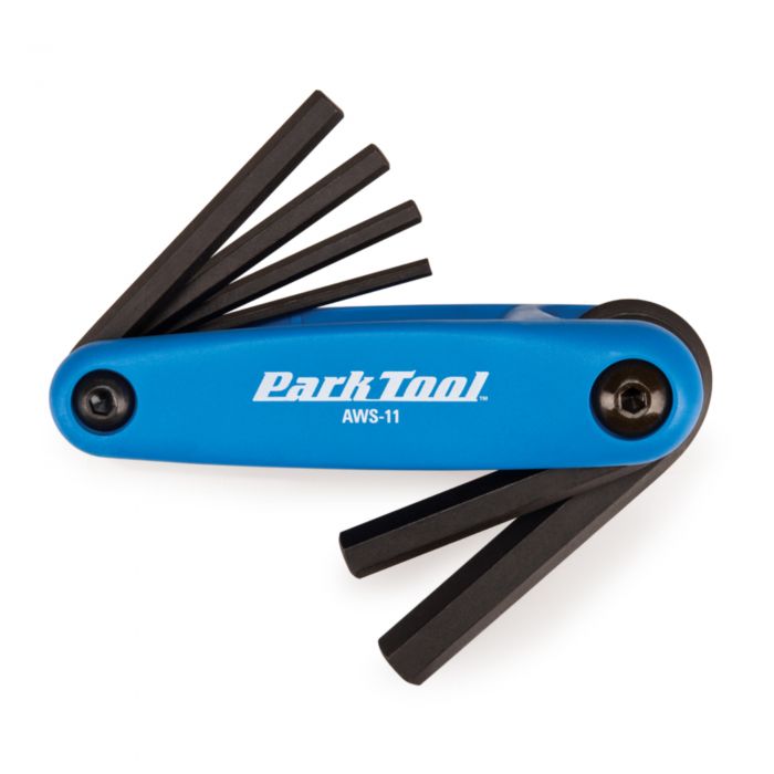 Image of Park Tool AWS11C - Fold-Up Hex Wrench Set