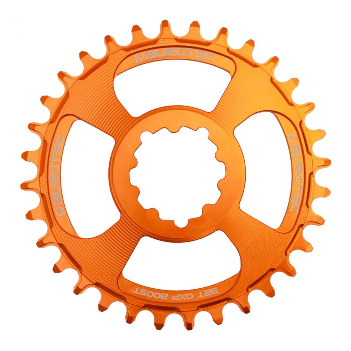 Image of Burgtec Thick Thin Chainring - GXP Boost 3mm Offset - Iron Bro Orange