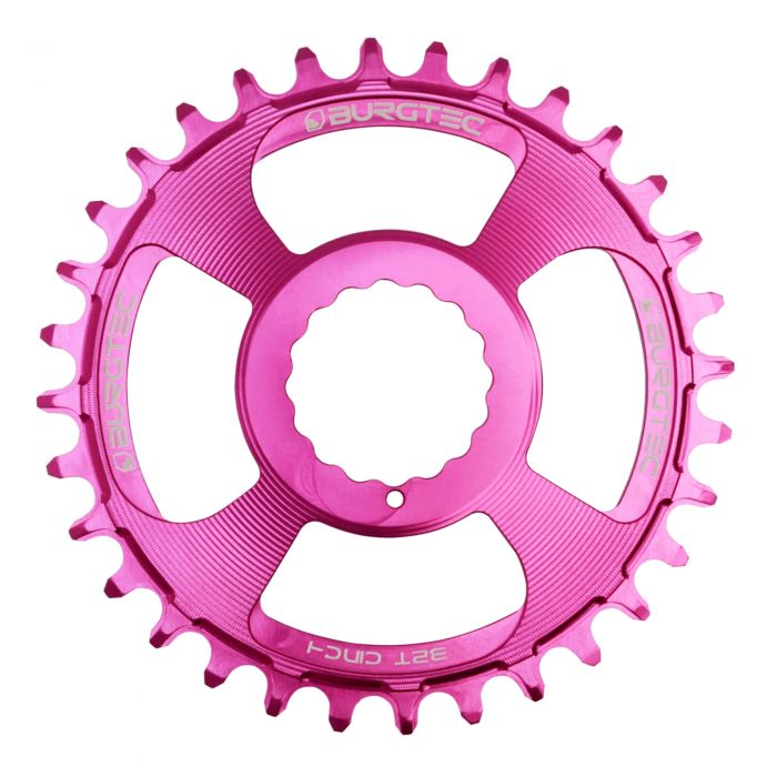 Image of Burgtec Thick Thin Chainring - Raceface Cinch - Purple Rain