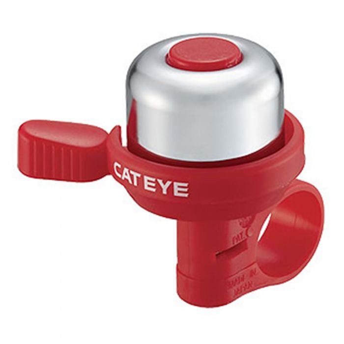 Image of Cateye PB-1000 Wind Brass Bell - Red