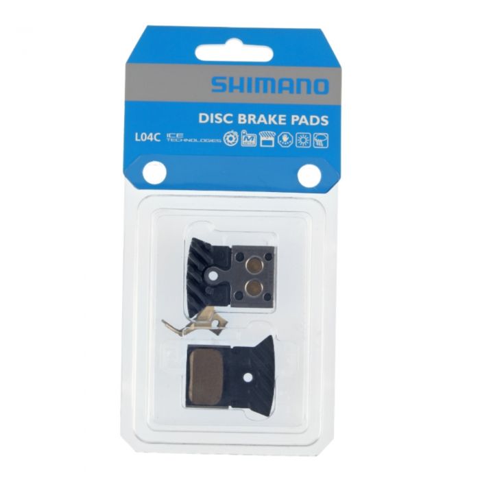 Image of Shimano L04C Sintered Disc Brake Pads - With Cooling Fins