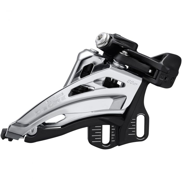 Image of Shimano FD-M5100 Deore 11-Speed Double Front Derailleur - E Type