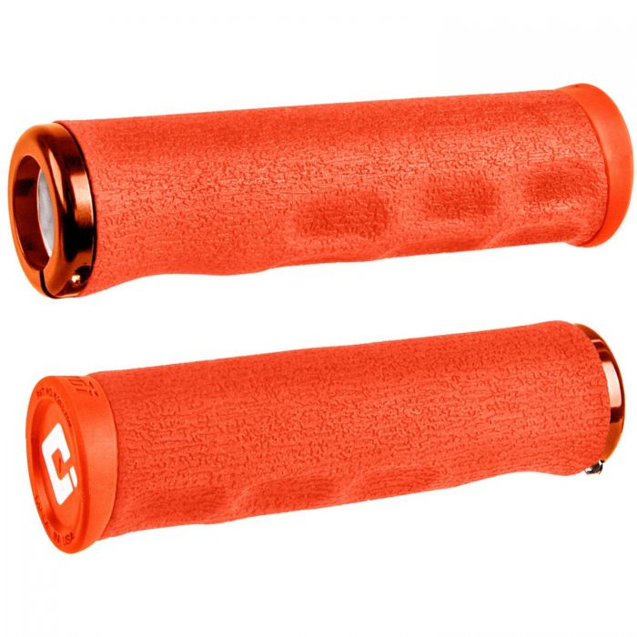 Image of ODI Dread Lock Lock-On Grips - Orange