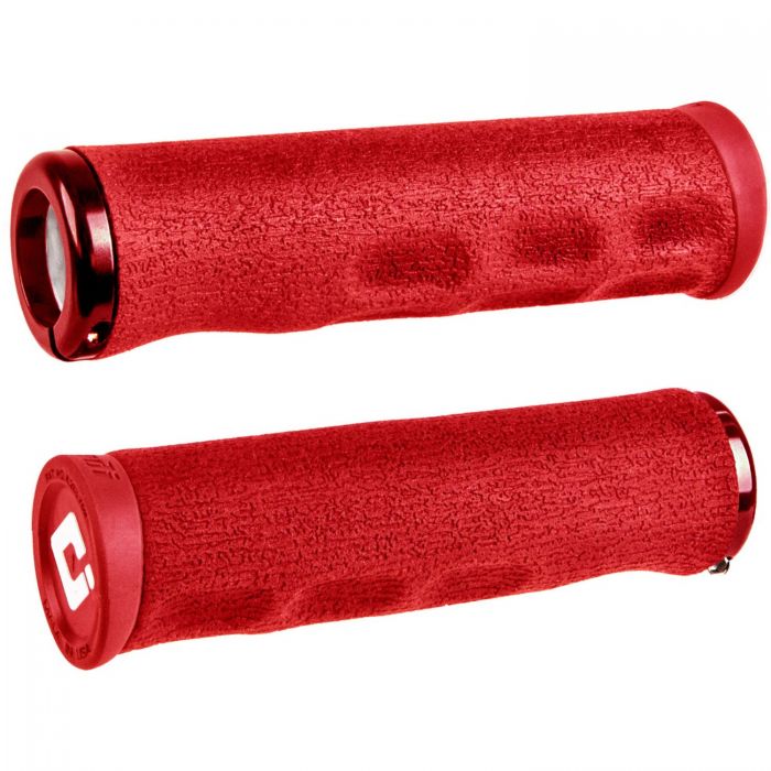 Image of ODI Dread Lock Lock-On Grips - Red