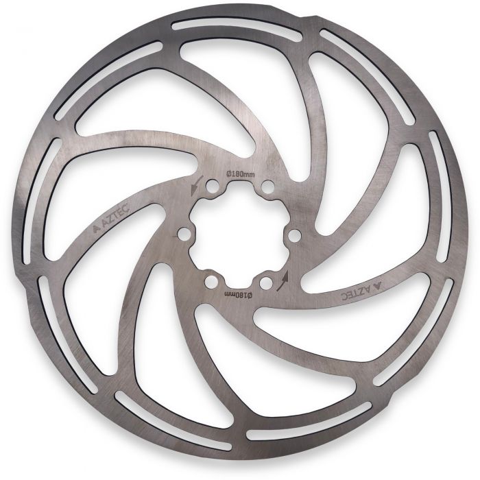 Image of Aztec Stainless Steel Fixed 6B Disc Rotor - 160mm