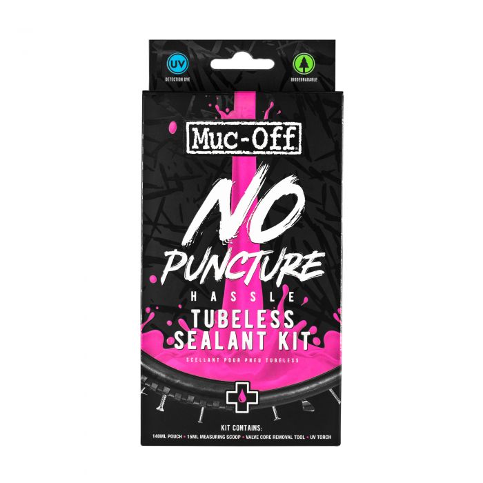 Image of Muc-Off No Puncture Hassle Tubeless Sealant Kit - 140ml