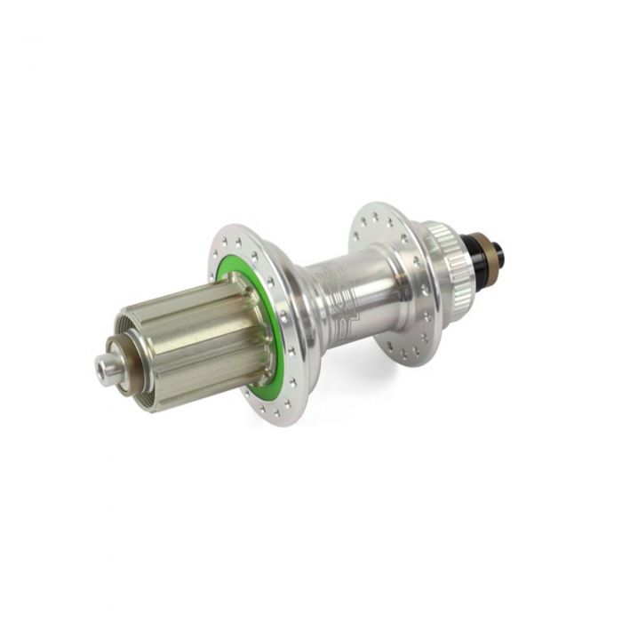 Hope Technology RS4 Centre Lock Road Rear Hub - Silver, 135mm x 9mm QR, Standard - Steel (9/10/11), 24H