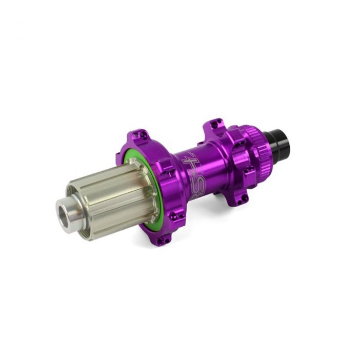 Hope Technology RS4 Straight Pull Centre Lock Road Rear Hub - Purple, 142mm x 12mm Thru Axle, Sram XDR