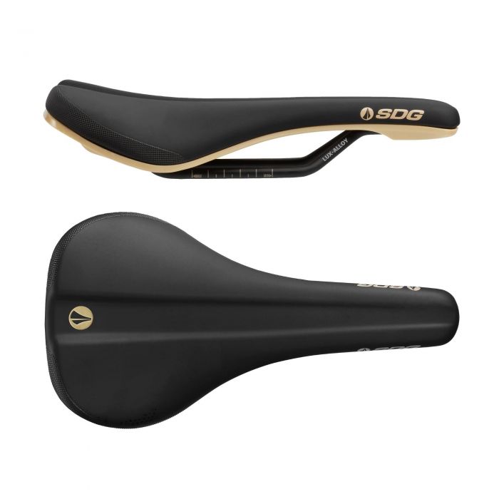 Tweeks Cycles SDG Bel Air 3.0 Lux Alloy Saddle - Black / Tan | Clearance section. 365 day returns, 0% finance & FREE delivery over £50